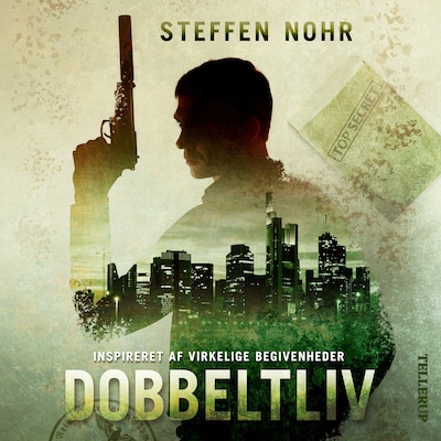 Dobbeltliv – omslag til lydbogen af Steffen Nohr