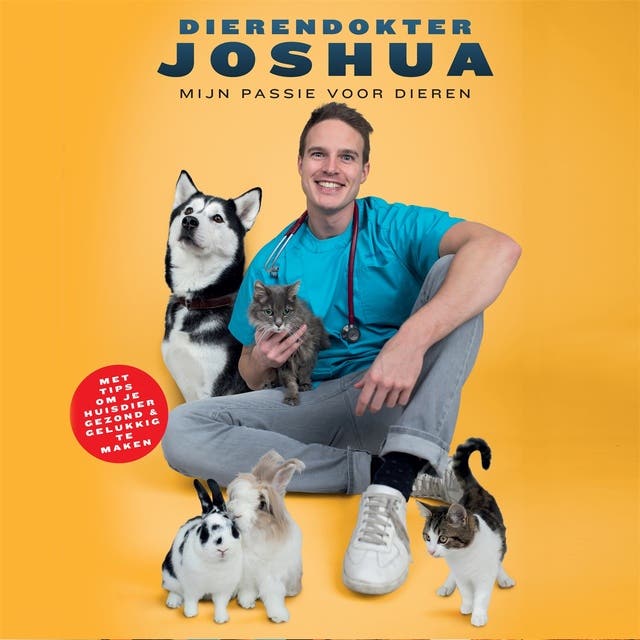 Dierendokter Joshua: Mijn passie voor dieren – omslag van het luisterboek van Joshua Dutré