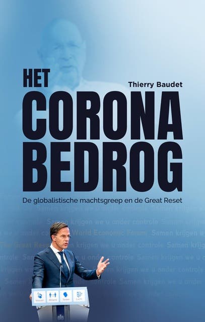 Het Coronabedrog – omslag van het luisterboek van Thierry Baudet