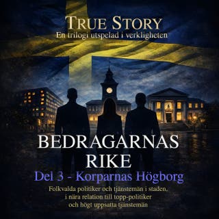 BEDRAGARNAS RIKE - Del 3: Korparnas Högborg – omslag till ljudboken av Torbjörn Molander & Ken Carlsson