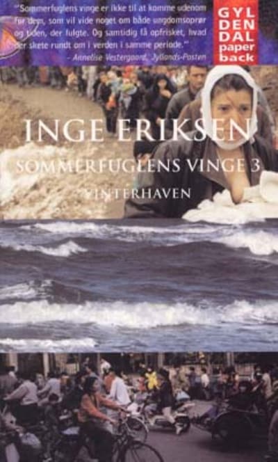 Sommerfuglens vinge 3. Vinterhaven – omslag til lydbogen af Inge Eriksen