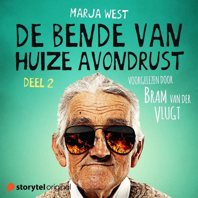 De bende van Huize Avondrust - Deel 2 – omslag van het luisterboek van Marja West