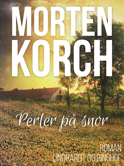 Perler på snor – omslag til lydbogen af Morten Korch