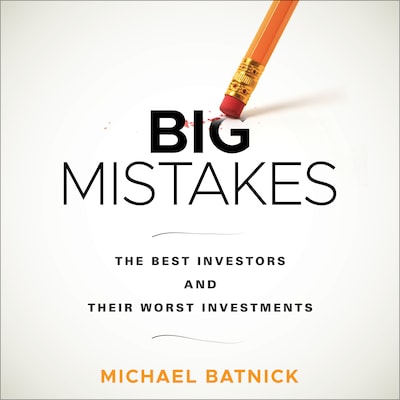 Big Mistakes – omslag til lydbogen af Michael Batnick