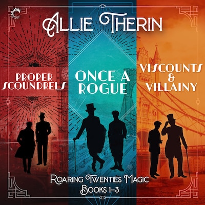 Roaring Twenties Magic Books 1-3 – omslag til lydbogen af Allie Therin