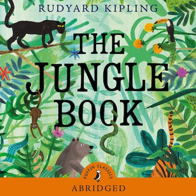 The Jungle Book – omslag til lydbogen af Rudyard Kipling, Tony Robinson