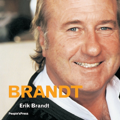 Brandt – omslag til lydbogen af Erik Brandt