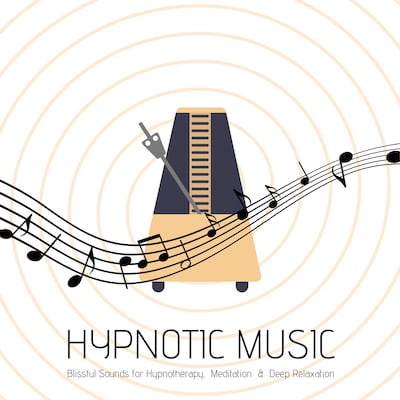Hypnotic Music: Blissful Sounds for Hypnotherapy, Meditation & Deep Relaxation – omslag til lydbogen af Patrick Lynen