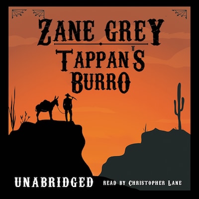 Tappan’s Burro – omslag til lydbogen af Zane Grey