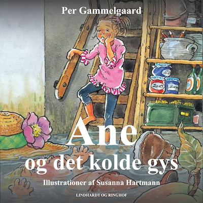 Ane og det kolde gys – omslag til lydbogen af Per Gammelgaard