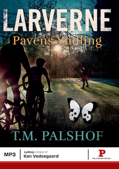 Larverne - Pavens Yndling – omslag til lydbogen af Troels M. Palshof