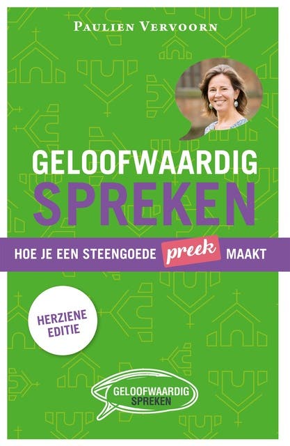 Geloofwaardig spreken: Hoe je een steengoede preek maakt – omslag van het luisterboek van Paulien Vervoorn