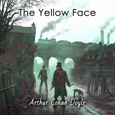The Yellow Face – omslag til lydbogen af Arthur Conan Doyle