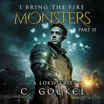 Monsters – omslag til lydbogen af C. Gockel