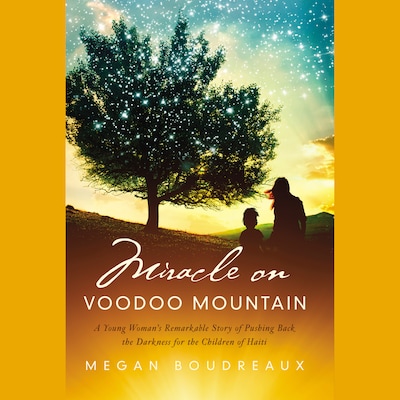Miracle on Voodoo Mountain – omslag til lydbogen af Megan Boudreaux