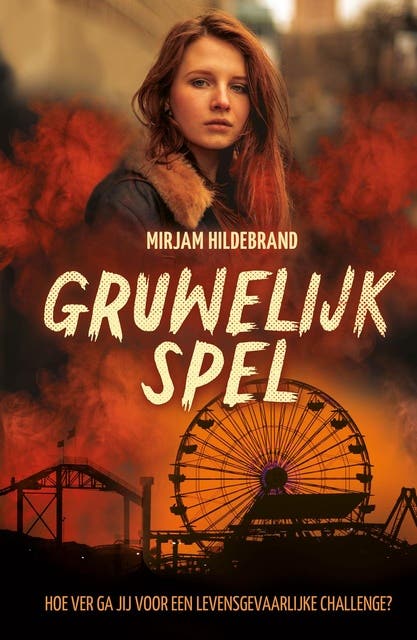 Gruwelijk spel – omslag van het luisterboek van Mirjam Hildebrand