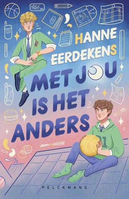 Met jou is het anders – omslag van het luisterboek van Hanne Eerdekens