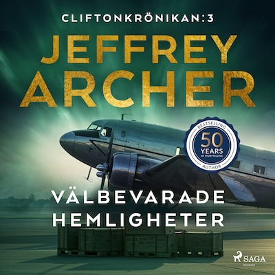 Välbevarade hemligheter – omslag till ljudboken av Jeffrey Archer