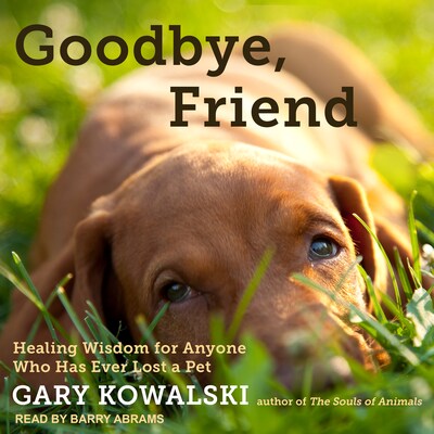 Goodbye, Friend – omslag til lydbogen af Gary Kowalski