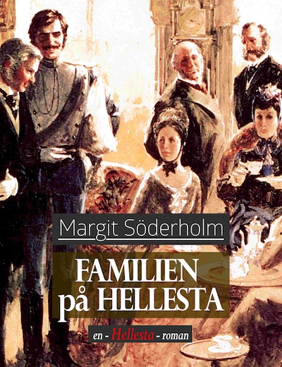 Familien på Hellesta – omslag til lydbogen af Margit Söderholm