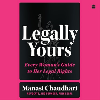 Legally Yours – omslag til lydbogen af Manasi Chaudhari