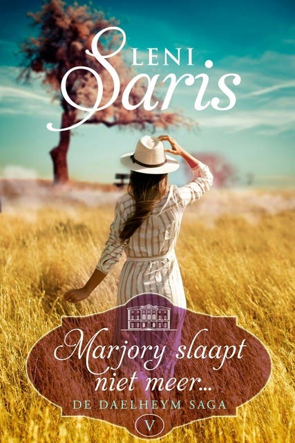 Marjory slaapt niet meer.. – omslag van het luisterboek van Leni Saris