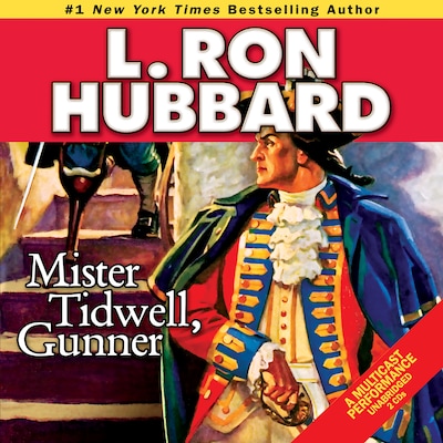 Mister Tidwell, Gunner – omslag til lydbogen af L. Ron Hubbard