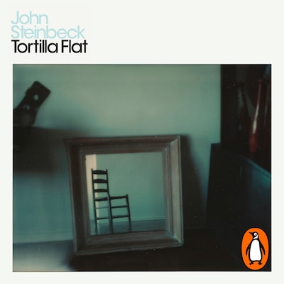 Tortilla Flat – omslag til lydbogen af John Steinbeck