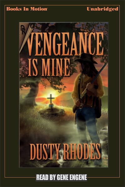 Vengeance is Mine – omslag til lydbogen af Dusty Rhodes