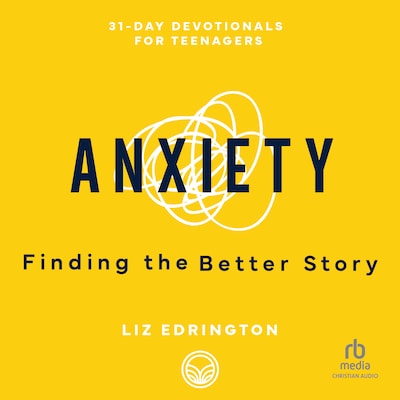 Anxiety – omslag til lydbogen af Liz Edrington