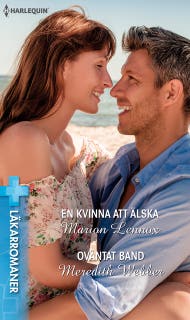 En kvinna att älska / Oväntat band – omslag till ljudboken av Marion Lennox,Meredith Webber