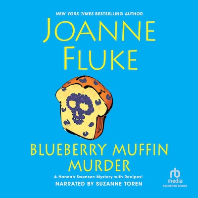 Blueberry Muffin Murder – omslag til lydbogen af Joanne Fluke