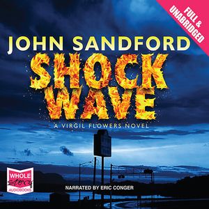 Shock Wave – okładka audiobooka, autor John Sandford
