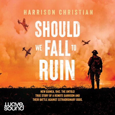 Should We Fall To Ruin – omslag til lydbogen af Harrison Christian