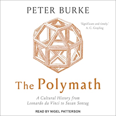 The Polymath – omslag til lydbogen af Peter Burke