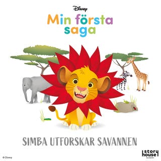 Simba utforskar savannen