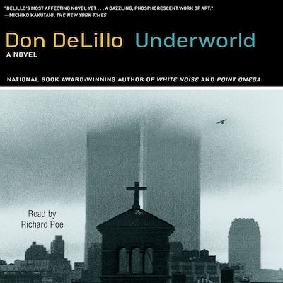 Underworld – omslag til lydbogen af Don DeLillo