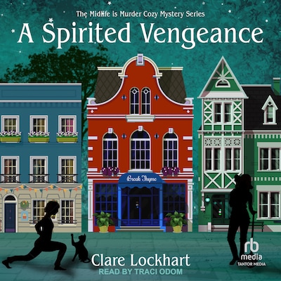 A Spirited Vengeance – omslag til lydbogen af Clare Lockhart