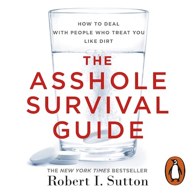 The Asshole Survival Guide – omslag til lydbogen af Robert I Sutton