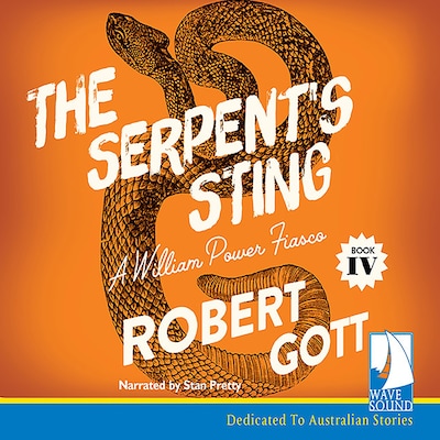 The Serpent's Sting – omslag til lydbogen af Robert Gott