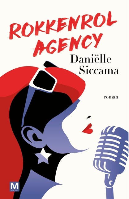 Rokkenrol Agency – omslag van het luisterboek van Daniëlle Siccama