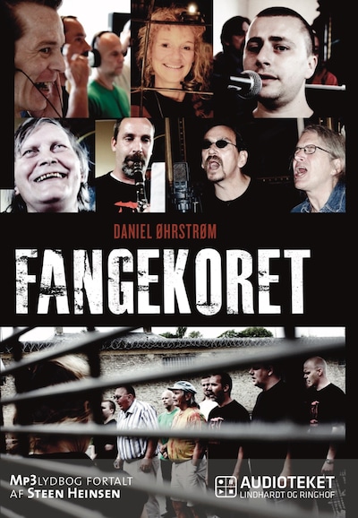 Fangekoret – omslag til lydbogen af Daniel Øhrstrøm