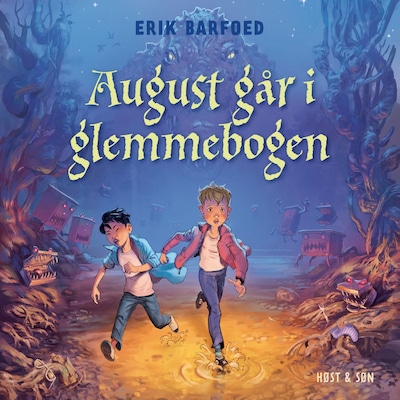 August går i Glemmebogen – omslag til lydbogen af Erik Barfoed