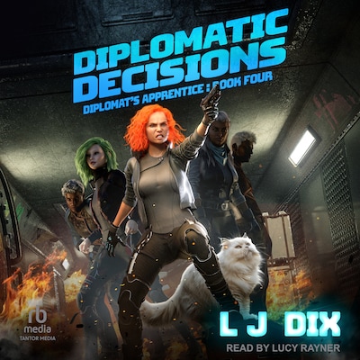 Diplomatic Decisions – omslag til lydbogen af L J Dix