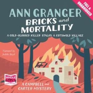 Bricks and Mortality – okładka audiobooka, autor Ann Granger