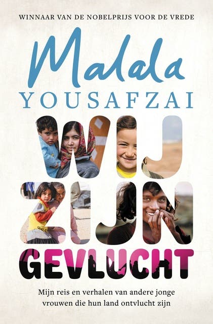 Wij zijn gevlucht: Mijn reis en verhalen van andere jonge vrouwen die hun land ontvlucht zijn – omslag van het luisterboek van Malala Yousafzai