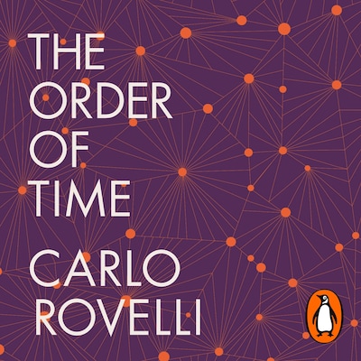 The Order of Time – omslag til lydbogen af Carlo Rovelli