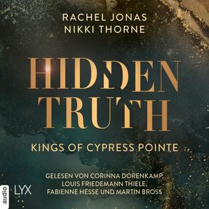 Kings of Cypress Pointe - Hidden Truth – okładka audiobooka, autor Rachel Jonas