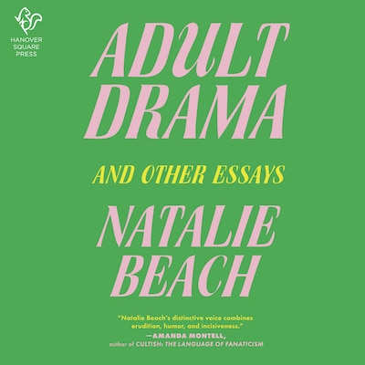 Adult Drama – omslag van het luisterboek van Natalie Beach