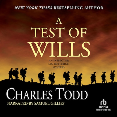 A Test of Wills – omslag til lydbogen af Charles Todd